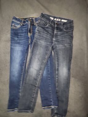 The Children's Place Boys' Blue Skinny Jeans - Washed Indigo